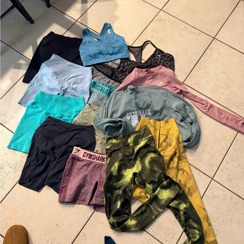 Gymshark Multicolor Activewear Collection